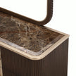 Michael Amini West Kensington Dresser with Mirror - Medium Espresso