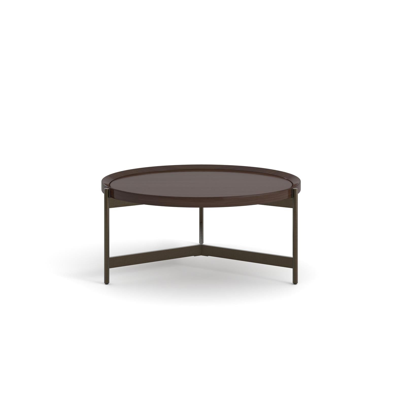 Magnussen Home Wren Dark Brown Tray Cocktail Table