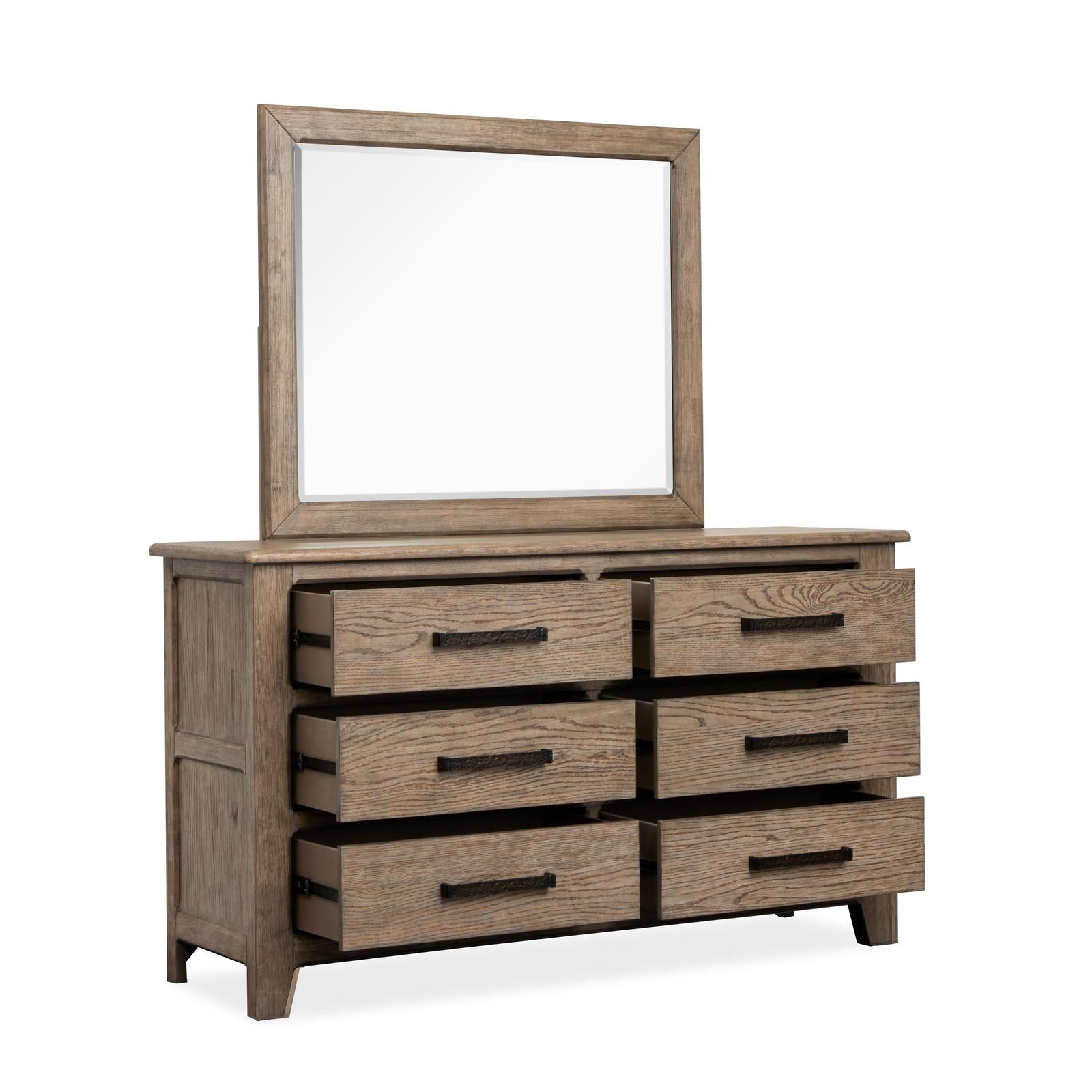 Magnussen Home Claremont Smokey Taupe Double Drawer Dresser
