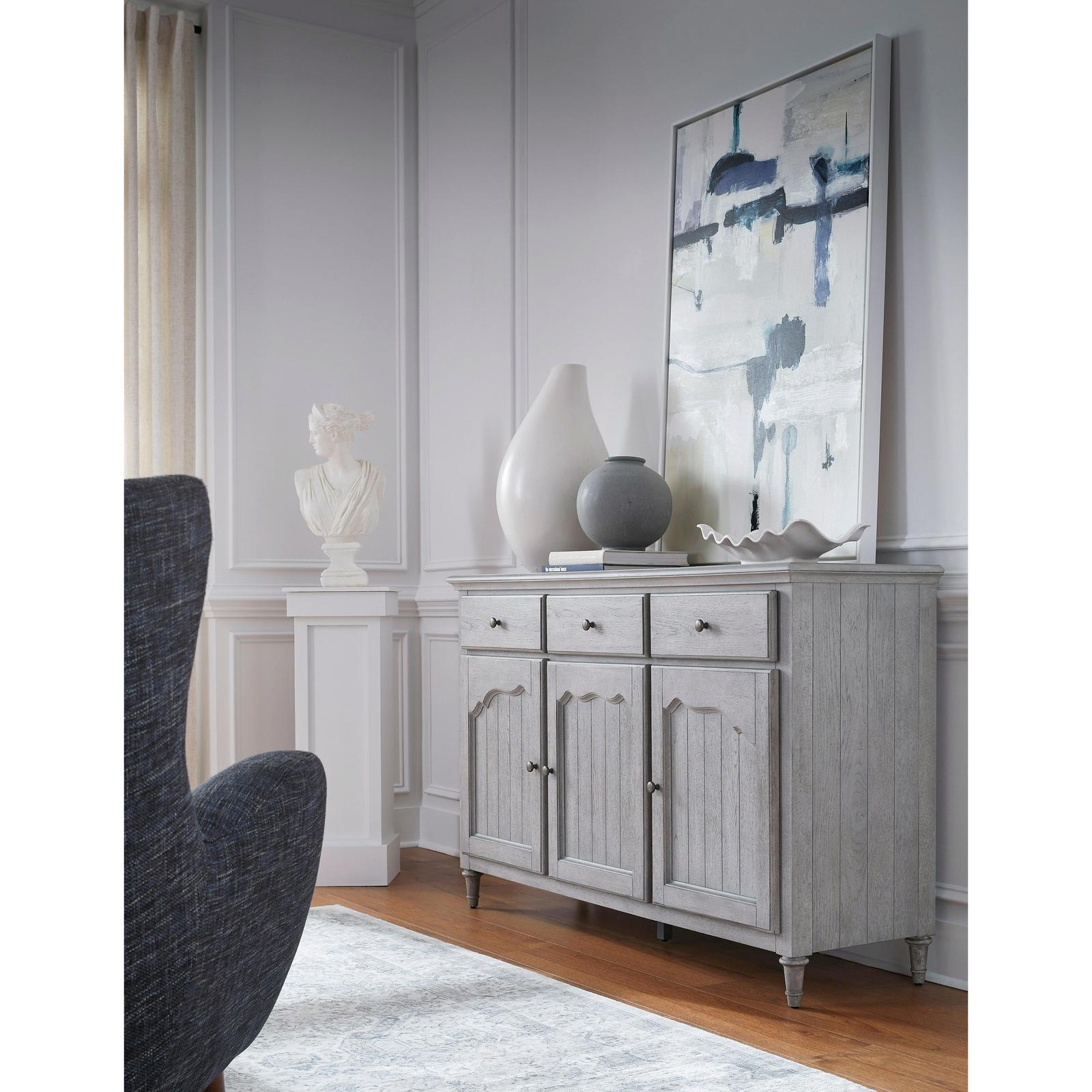 Pulaski Furniture Pulaski Furniture Accents Light Grey Credenza