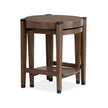 Magnussen Home Kaysen Wallaby And Matte Black End Table