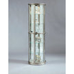 Pulaski Furniture PFC Curios Lighted Half Round 5 Shelf Curio Cabinet