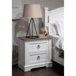 Magnussen Home Kingston Whisper White & Cerused Nutmeg Drawer Nightstand