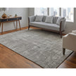 Feizy Eastfield 69A5F Modern Abstract in Gray/Ivory