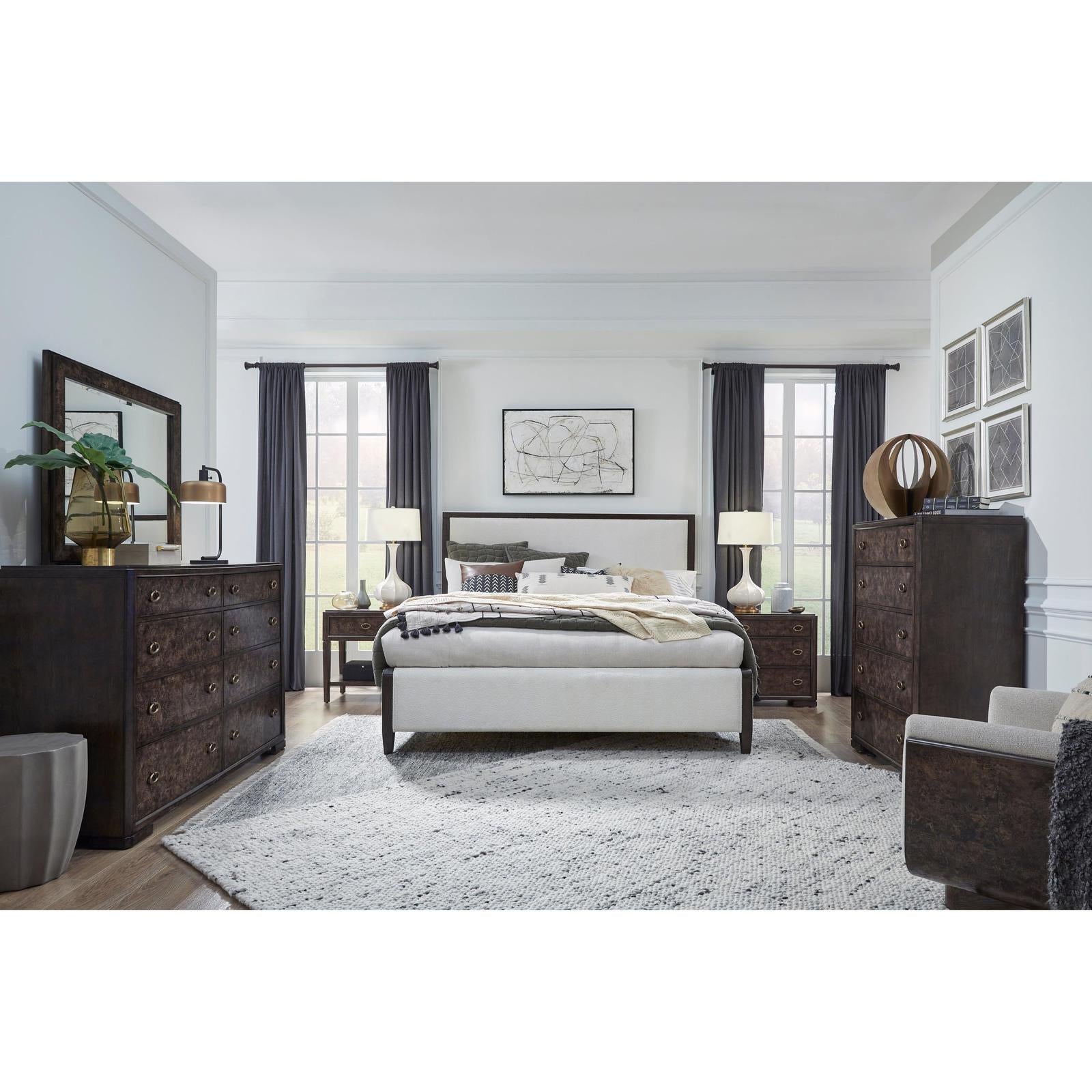 Magnussen Home Rowan Espresso Drawer Nightstand