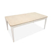 Salt Life Home Echo Isles Sea Pearl and Driftwood Extendable Rectangular Dining Table
