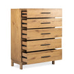 Magnussen Home Davenport Rustic Caramel Drawer Chest