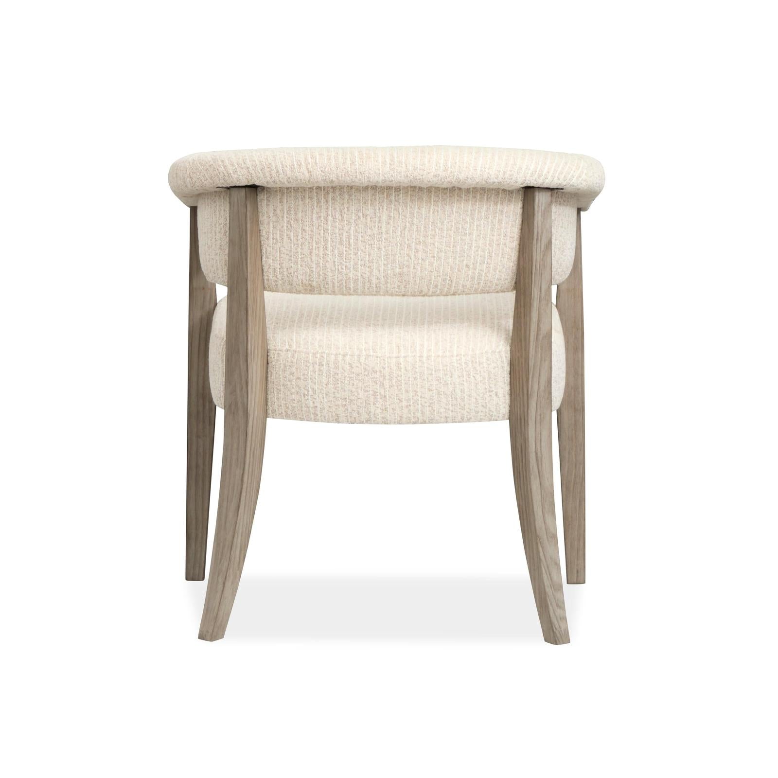 Magnussen Home Braelyn Dorian Grey Upholstered Host Chair Set of 2