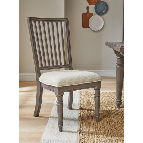 Pulaski Furniture Madison Ridge Natural Bark Side Chair Two Pack