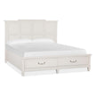Magnussen Home Willowbrook Egg Shell White Bed