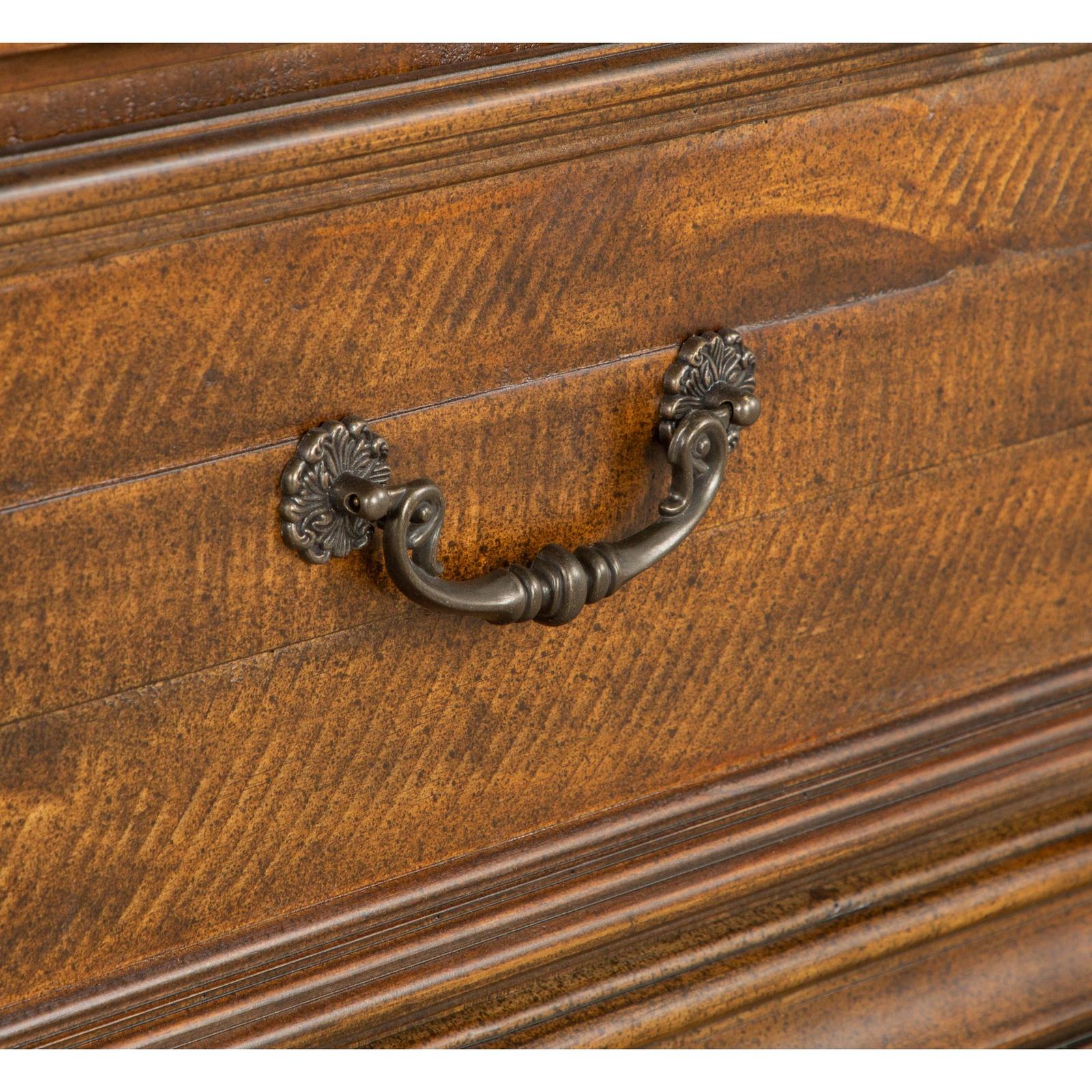 Magnussen Home Durango Willadeene Brown Upholstered Sleigh Bed