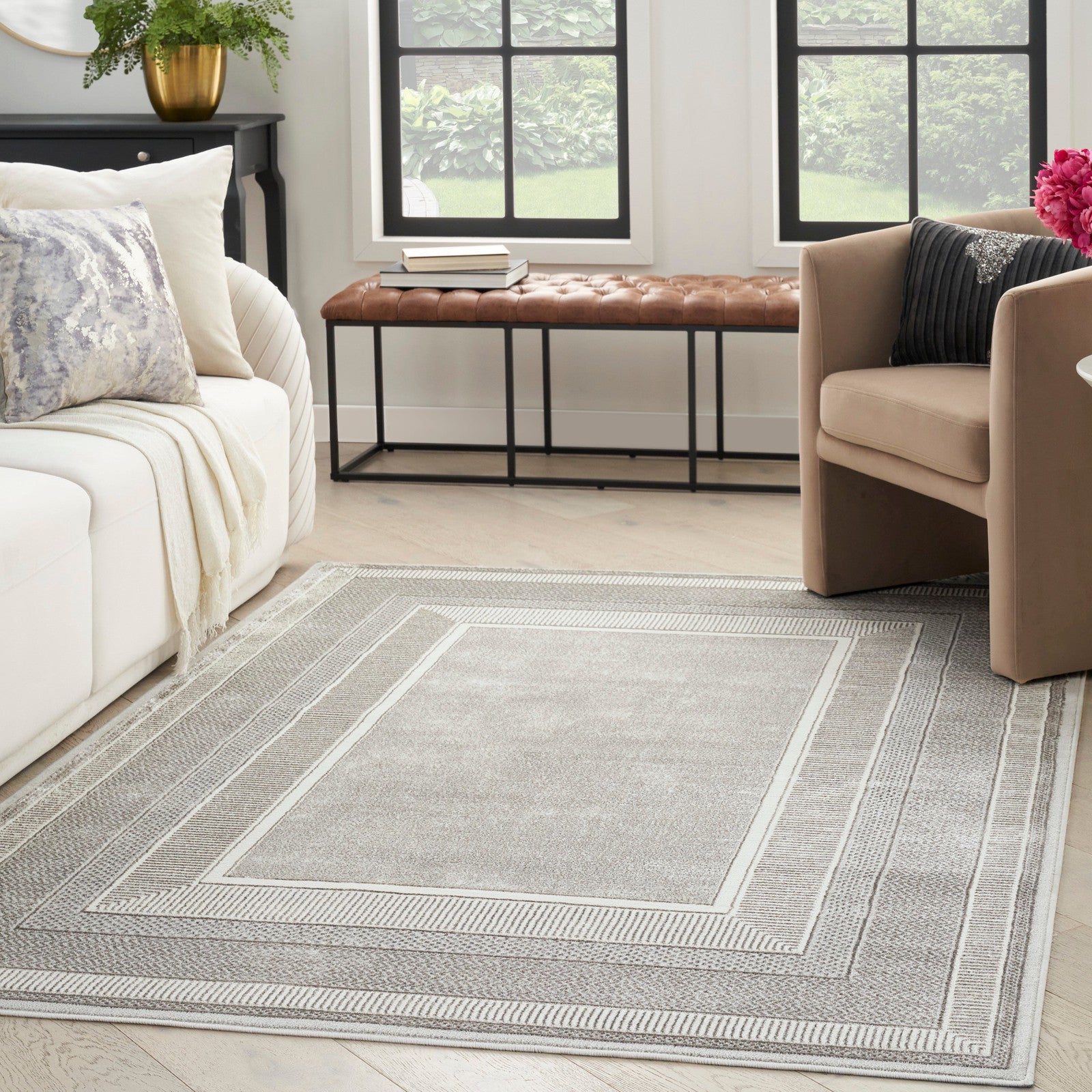 Nourison Glitz GLZ07 Modern Indoor Rug