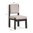 Magnussen Home Tauren Coffee Bean Side Chair Set of 2
