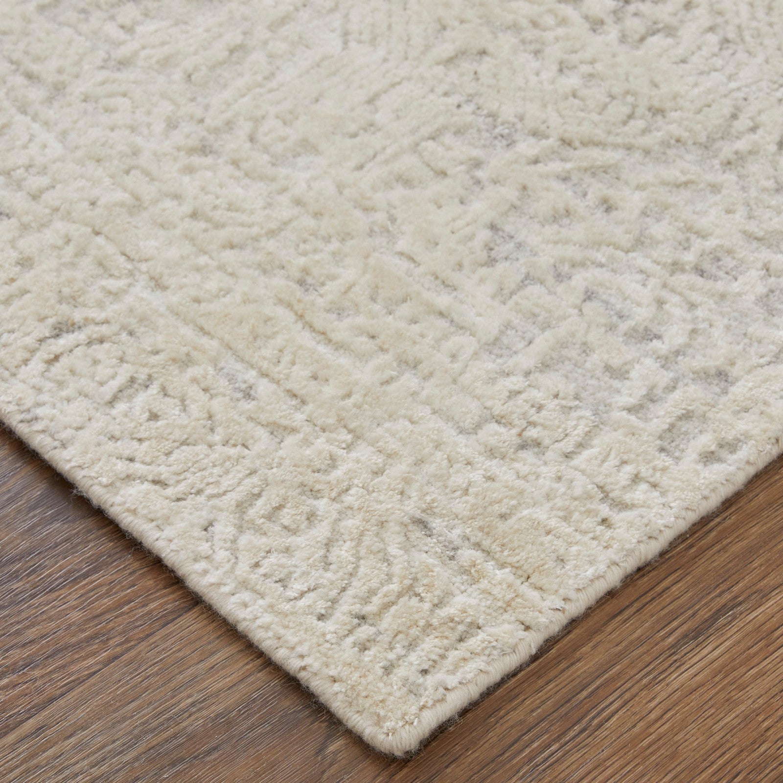 Feizy Eastfield 6989F Modern Abstract in Ivory