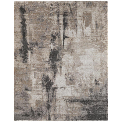 Feizy Richmond 39R7F Modern Abstract Rug in Tan/Gray