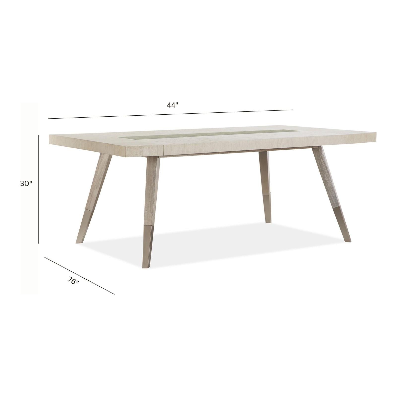 Magnussen Home Lenox Acadia White Dining Table