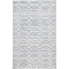 Feizy Belfort 8777F Transitional Trellis & Lattice Rug in Blue/Ivory