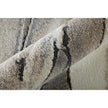 Feizy Gilmore 39URF Modern Abstract, Ivory/Gray/Black, Rug