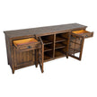Magnussen Home Bay Creek Toasted Nutmeg Console