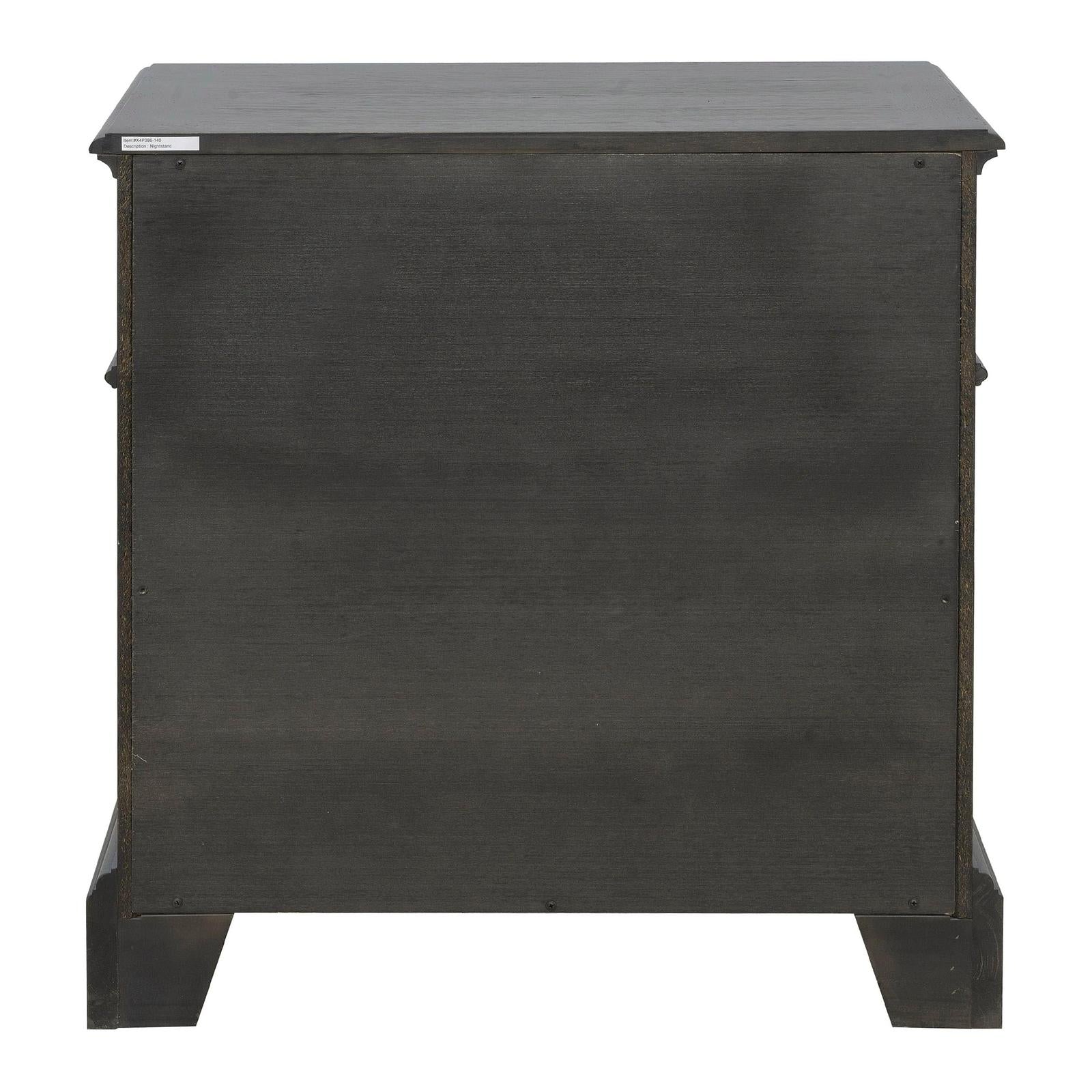 Pulaski Furniture Hickory Creek Brown Velvet 3 Drawer Nightstand