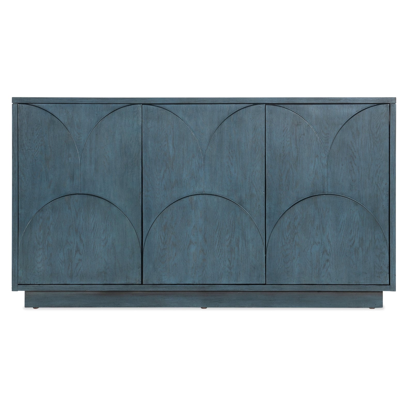 Hooker Furniture Melange Round Valley Three Door Entertainment Credenza