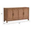 Magnussen Home Lindon Belgian Wheat Buffet