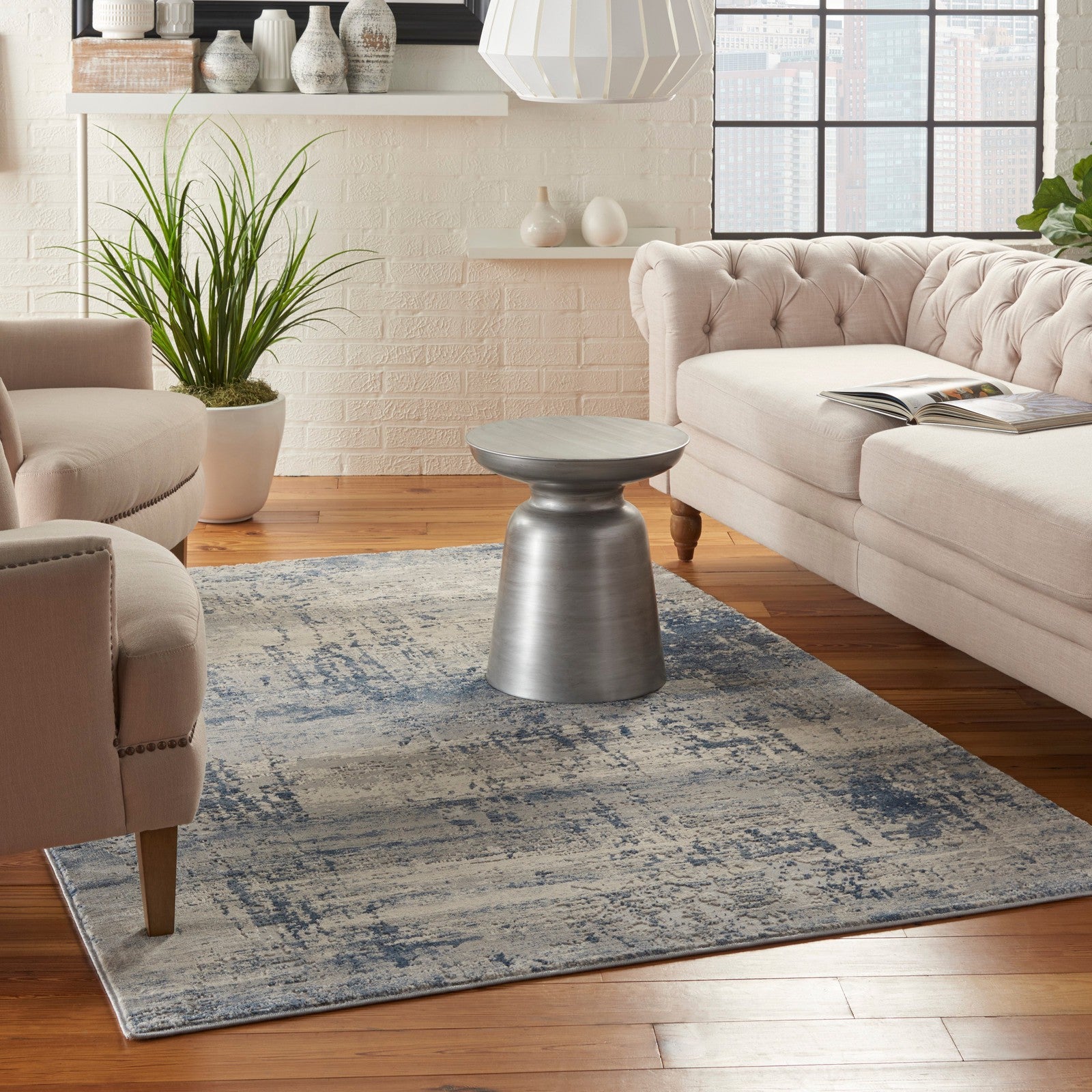 Nourison Rustic Textures RUS10 Modern Indoor Rug