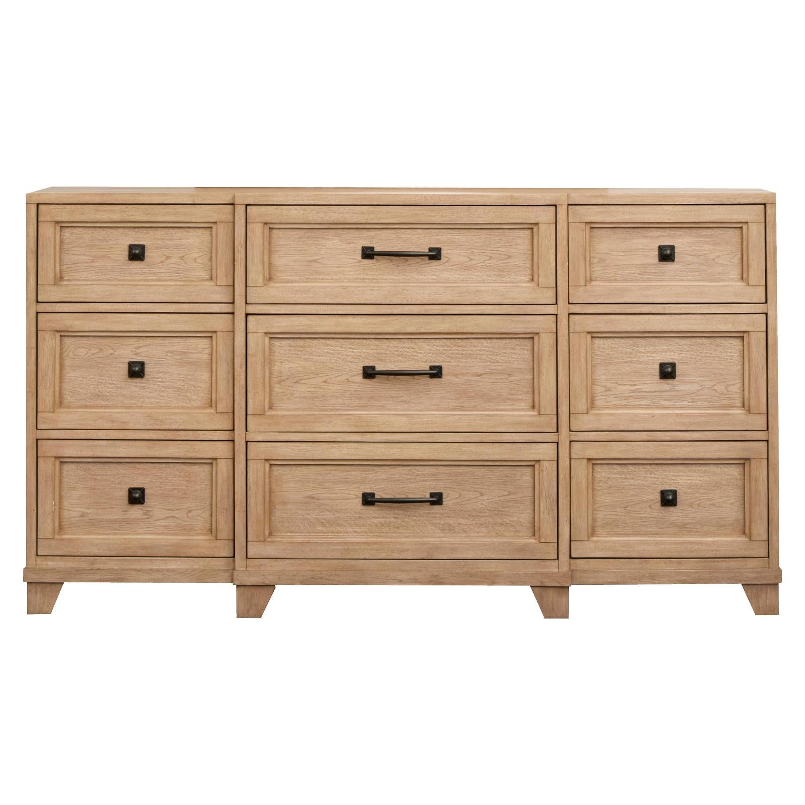 Magnussen Home Coventry Honey Wheat Drawer Dresser