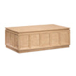 Magnussen Home Burnham Sable Dusk Lift Top Storage Cocktail Table