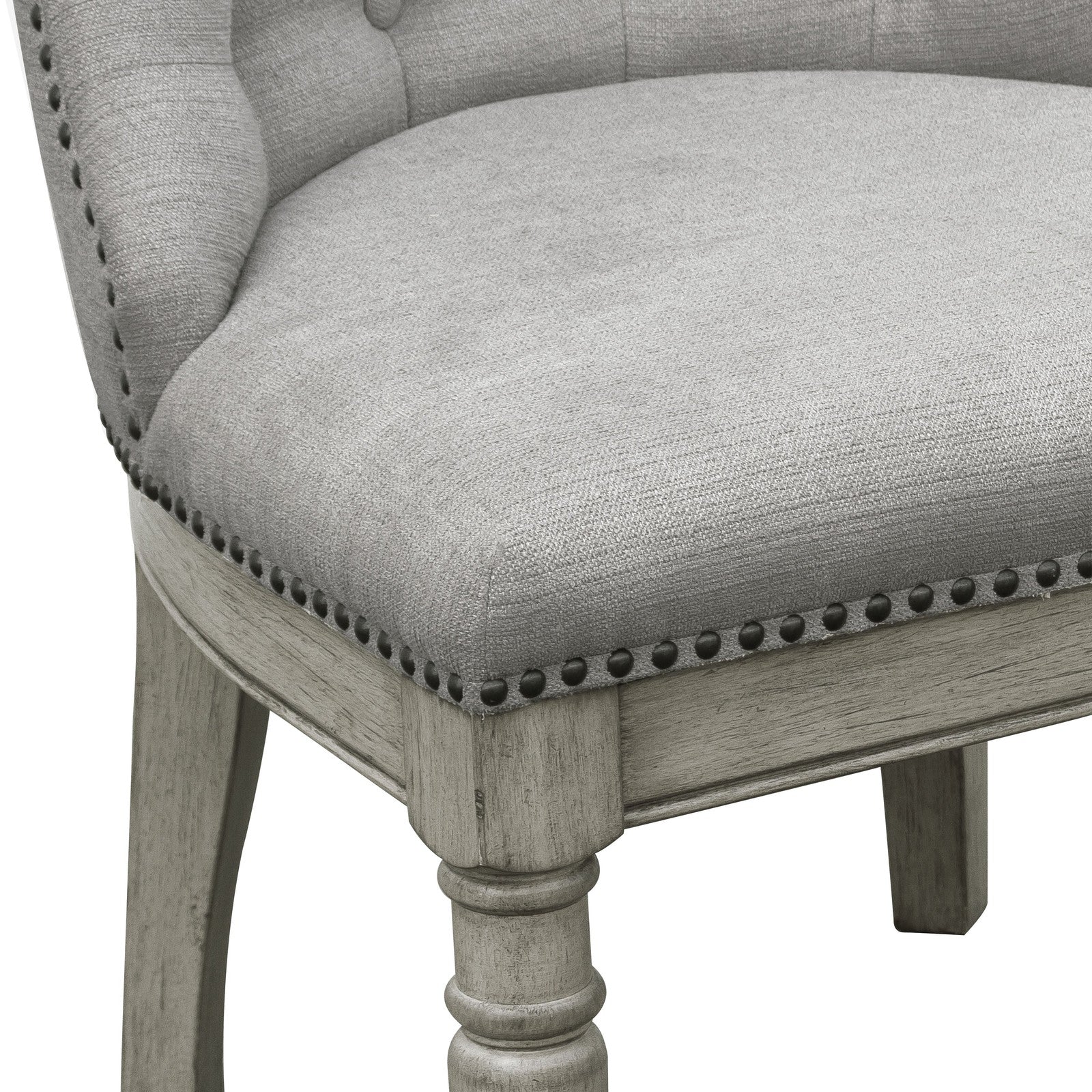 Pulaski Furniture Madison Ridge Bluff Grey Host Chair Set of 2