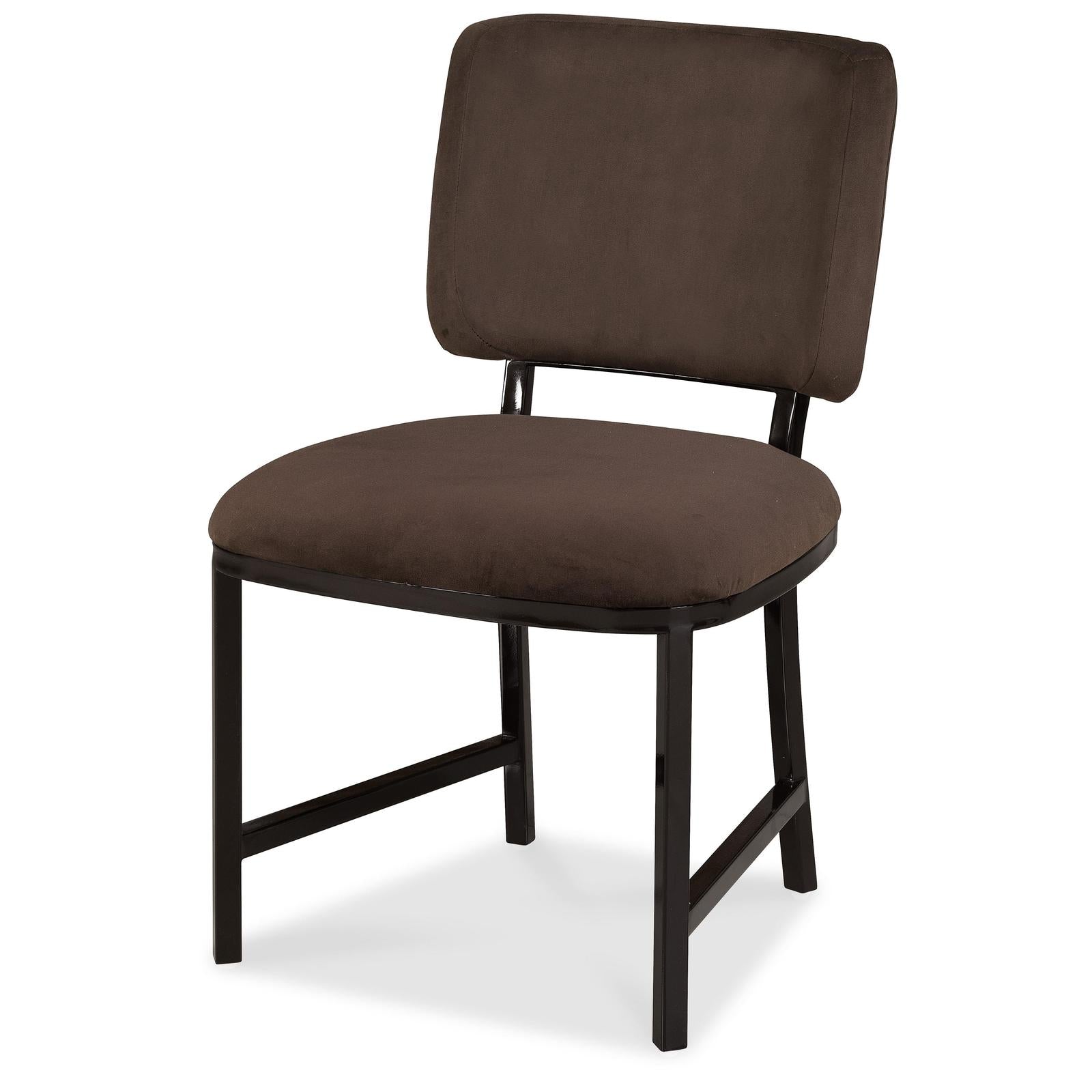 Pulaski Furniture Modern Mosaic Brown Upholstered Side Chair Two Pack
