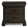 Magnussen Home Bellamy Peppercorn Drawer Nightstand