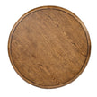 Magnussen Home Tanner Tawny Brown Round End Table