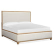 Magnussen Home Coventry Honey Wheat Upholstered Panel Bed