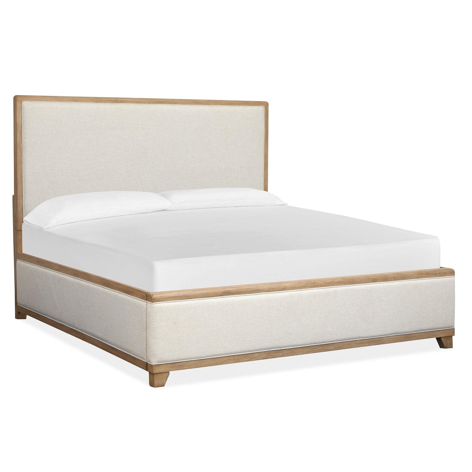 Magnussen Home Coventry Honey Wheat Upholstered Panel Bed