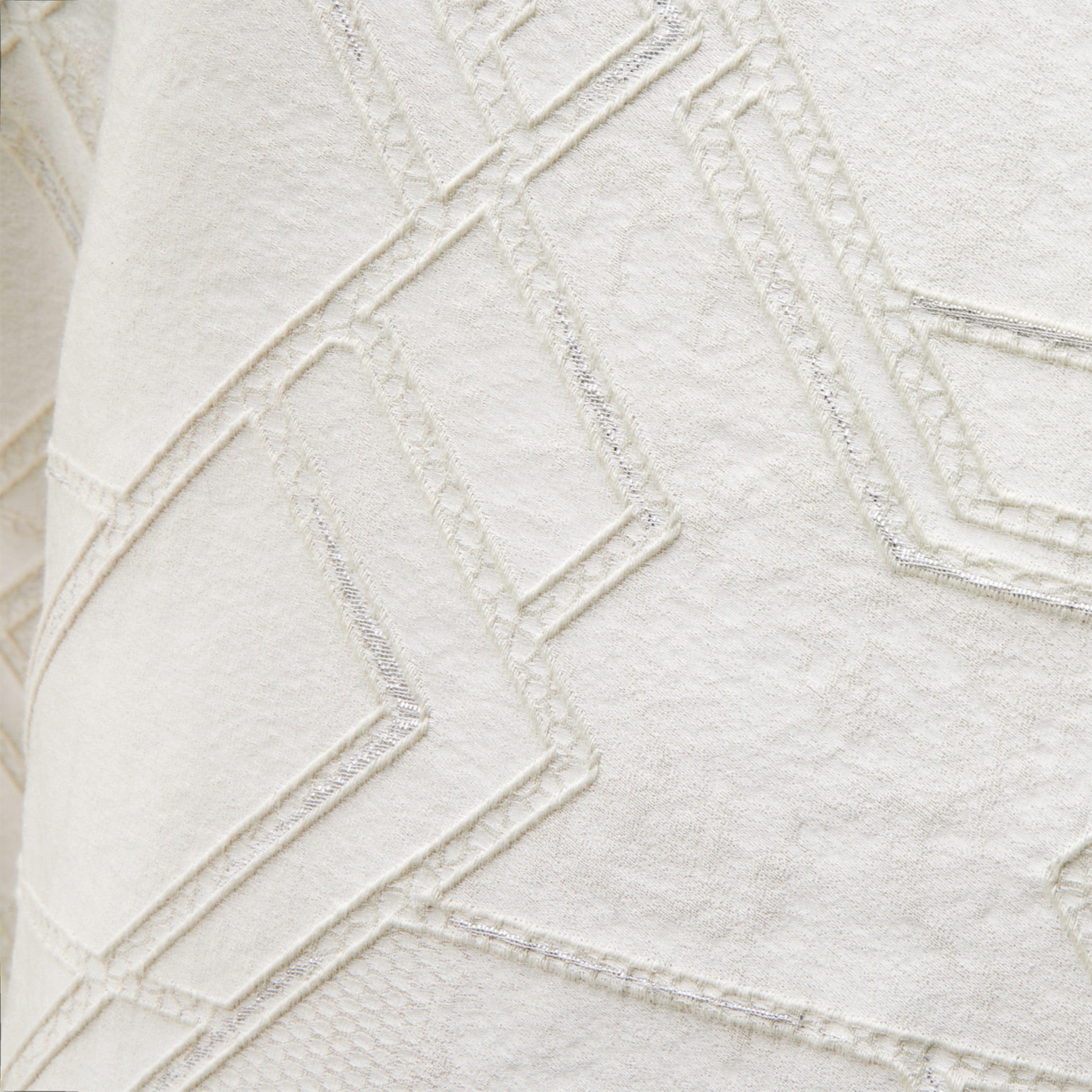 Michael Amini Quincy 4-Piece Comforter Set -  Ivory