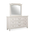 Magnussen Home Willowbrook Egg Shell White Drawer Dresser