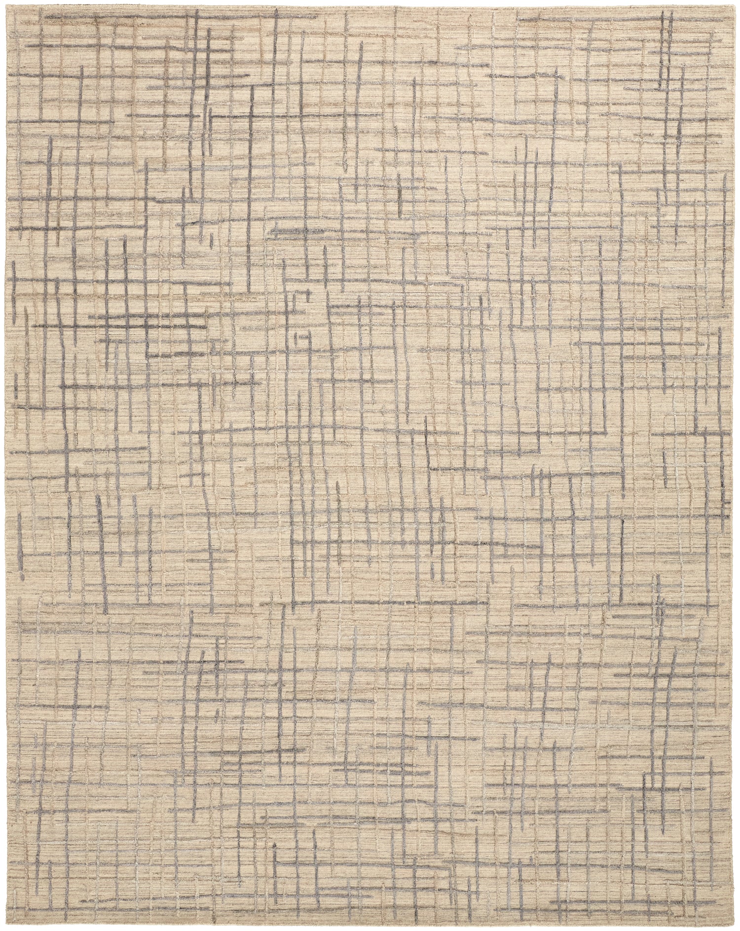 Feizy Kirkwood T8001 Rug in Beige/Silver