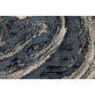 Feizy Micah 39LPF Modern Abstract Rug in Ivory/Black/Taupe
