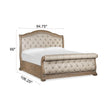 Magnussen Home Marisol Fawn Upholstered Sleigh Bed
