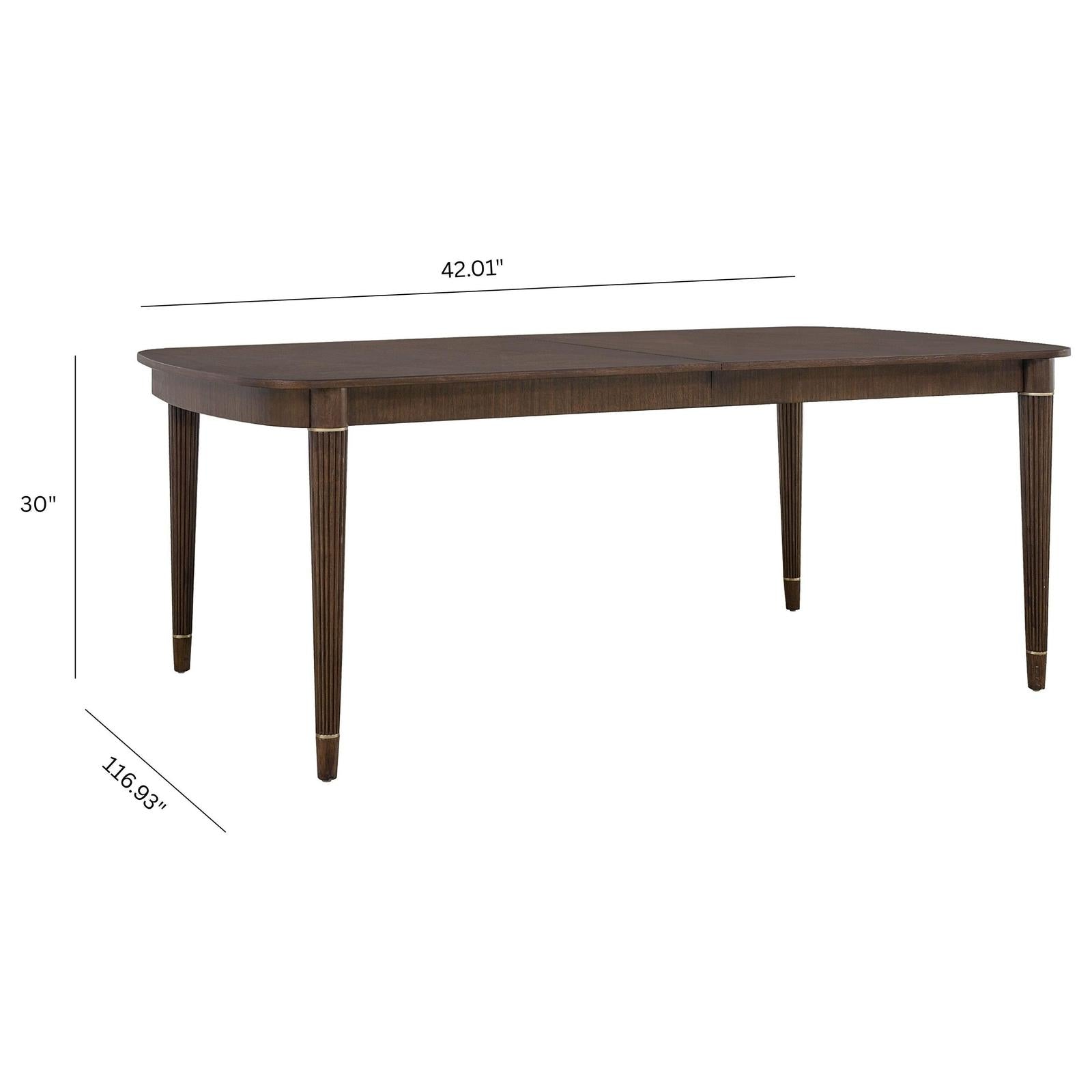 Pulaski Furniture Asher Park Piano Brown Leg Dining Table