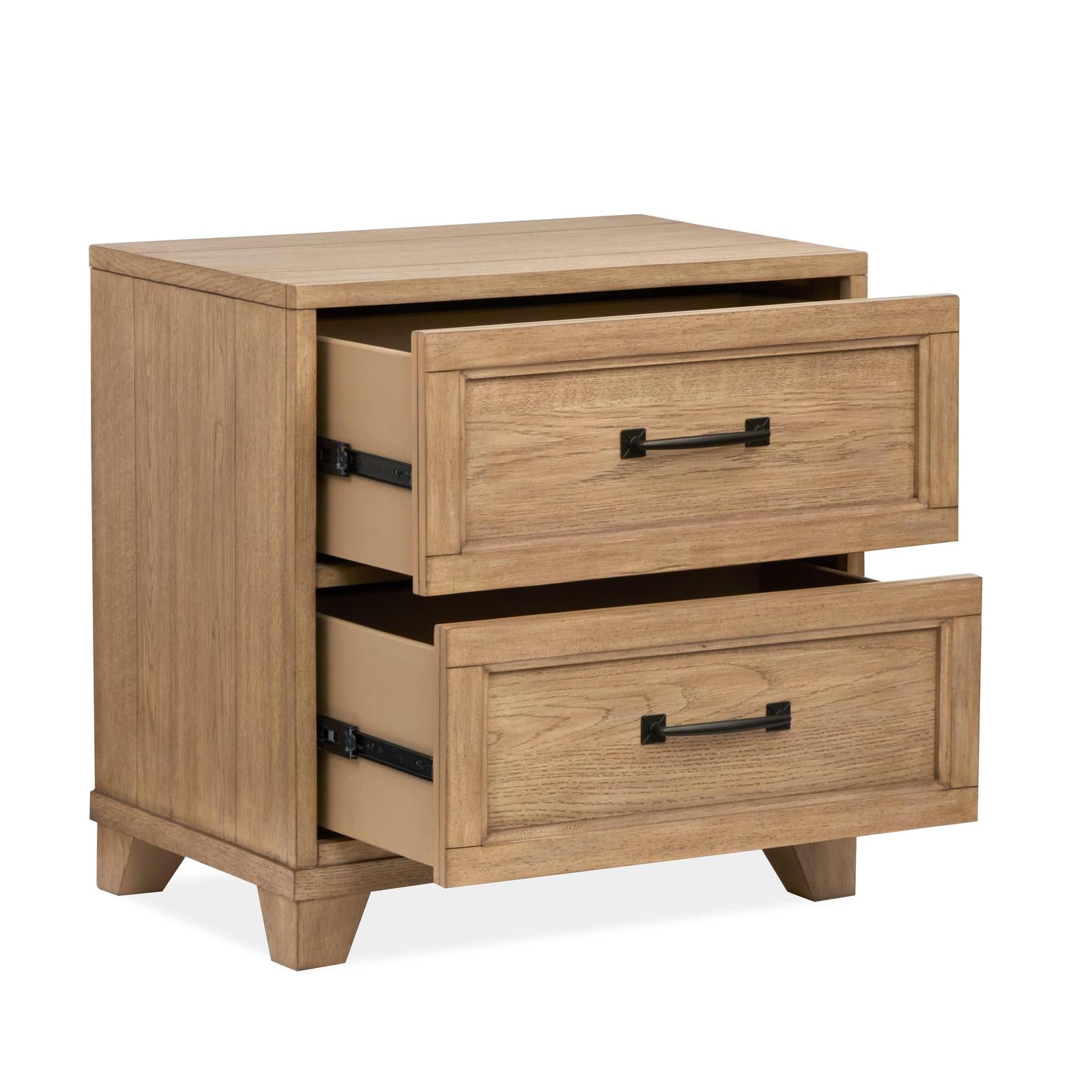 Magnussen Home Coventry Honey Wheat Drawer Nightstand