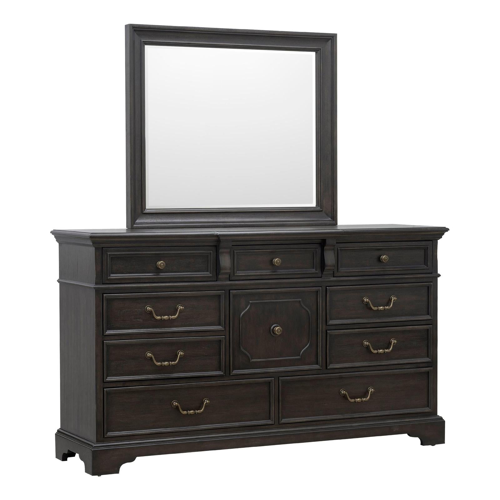 Pulaski Furniture Hickory Creek Brown Velvet 10 Drawer Dresser