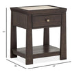 Magnussen Home Tauren Coffee Bean Nightstand