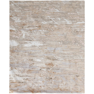 Feizy Laina 39G5F Transitional Abstract in Tan/Ivory