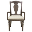 Pulaski Furniture Saddle Creek Timber Brown Wood Back Arm Chair Two Pack
