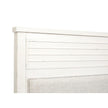 Salt Life Home Echo Isles Sea Pearl and Driftwood Queen Upholstered Panel Bed