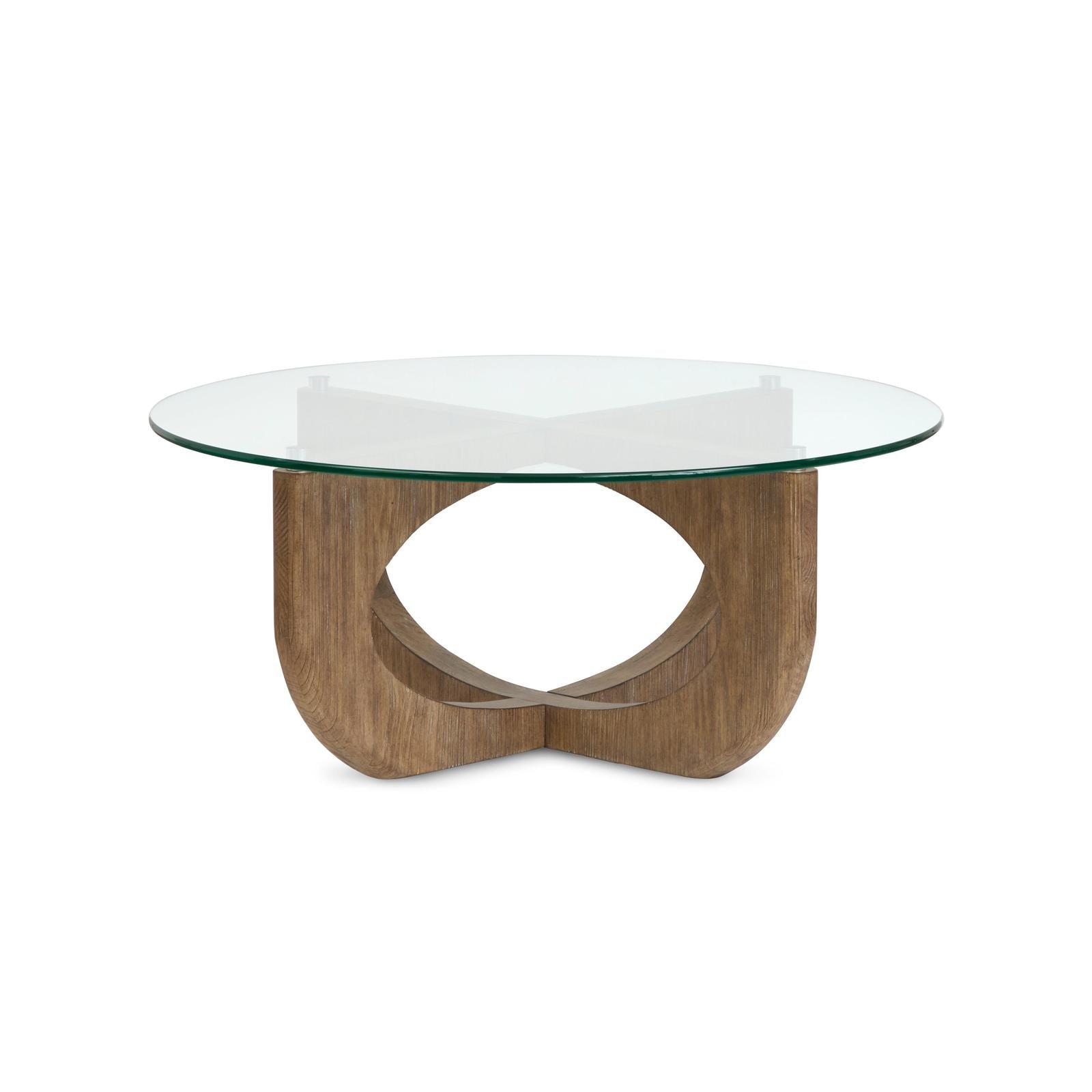 Magnussen Home Lainey Almond Round Cocktail Table