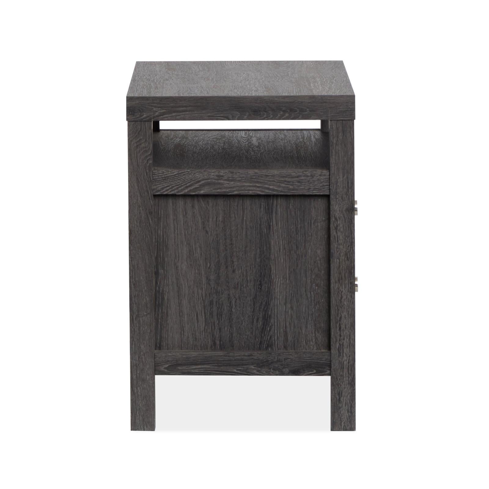 Magnussen Home Merrifield Raisin Black Drawer Nightstand