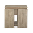 Magnussen Home Conrad Stone Harbor Grey Rectangular End Table